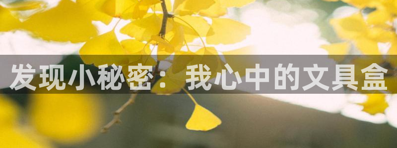 龙八国际代理app：发现小秘密：我心中的