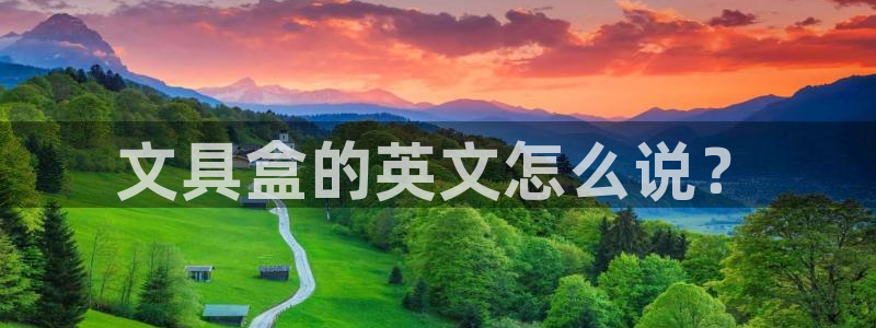 龙八国际网页long123：文具盒的英文