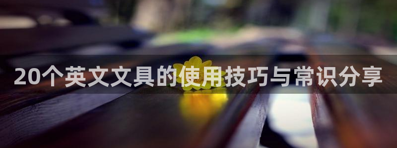 龙八国际客户端登录：20个英文文具的使用