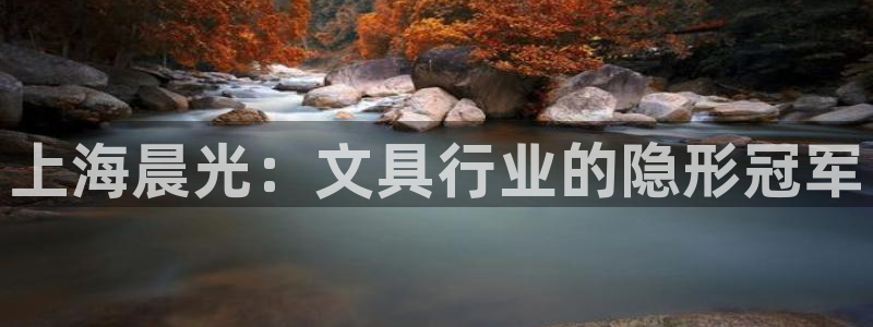 龙八国际下载链接安卓：上海晨光：文具行业