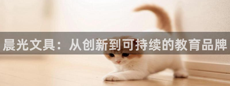 龙八国际娱乐登录：晨光文具：从创新到可持
